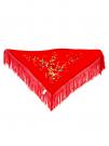 Manton 150 x 70 rot bestickt
