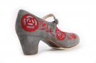 Flamencoschuhe Lunas Bordadas