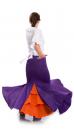 Flamencorock Azabache VII  Violett/Orange