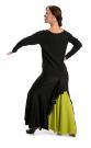 Flamencorock Schwarz Grün
