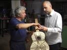 Juan Montes Flamenco-Gitarre 132M blanca