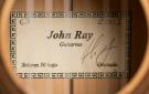 John Ray Flamenco-Gitarre 2003 blanca