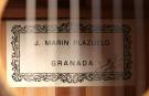 Jose Marin Plazuelo Flamenco-Gitarre blanca 2011 No 690