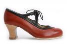 Flamenco-Tanzschuhe Candor Schwarz/Braun