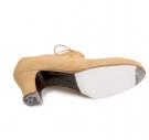 Flamenco-Tanzschuhe Angelito Wildleder beige