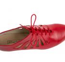 Flamenco-Tanzschuhe Ingles Calado Rot 
