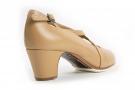 Flamenco-Tanzschuhe Cruzado Beige