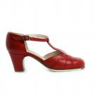 Flamencoschuhe Clásico Español IV Rot