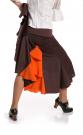 Flamencorock Azabache VII Braun/Orange Größe M