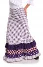 Flamencorock Doña Ana Violett Größe L