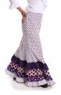Flamencorock Doña Ana Violett Größe L