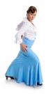 Flamencorock La Tate Blau Größe M