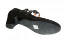 Flamenco Schuh Gala schwarzes Wildleder