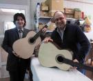 Vicente Carrillo Flamenco Konzertgitarre negra 
