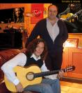 Vicente Carrillo Flamenco Konzertgitarre negra 