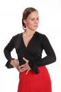  Flamenco Dance Blouse black