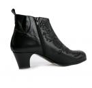 Flamencoschuhe Botín Bordado Schwarz