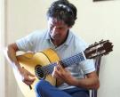 Flamenco-Gitarre Jesús de Jiménez blanca concert