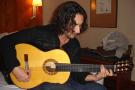 Flamenco-Gitarre Jesús de Jiménez blanca concert