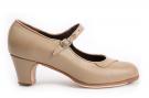 Flamenco schuhe Gallardo Beige