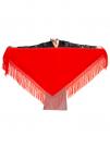 Flamenco Schal rot 150 x 70