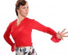 Flamencobluse Rot