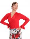 Flamencobluse Rot