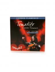 Savarez T50J Tomatito Saiten Satz für Flamenco Gitarren, hohe Zugstärke