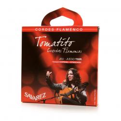 Tomatito Saiten Satz für Flamenco Gitarren Savarez T50R Normalspannung